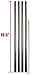 EXTRA LONG Stainless Steel Drinking Straws 10.5