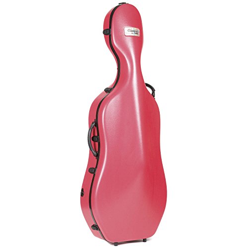 Bam France 1001S Classic Peony Red 4/4 Cello Case