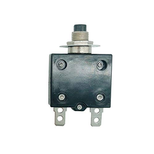 Thermal Overload Protector Push Button Reset Circuit Breaker AC 125/250V 40A