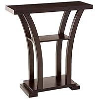 Crown Mark Draper Console Table, Espresso