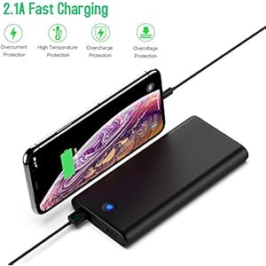 VOOE Powerbank 25800mah, Caricabatterie Portatile 2 uscite, Caricatore Portatile Batteria Esterna per iPhone Cellulare… - immagine 4