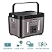 OppsDecor 222Wh 60000mAh Portable Power Station, Solar Generator with 110V Pure Sinewave AC Outlets, DC Outputs and USB QC3.0, Power Supply for CPAP Backup, LED Flashlights for Camping Travel (Black)