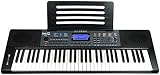 RockJam 61 Key Keyboard Piano with Pitch Bend Power Supply Sheet Stand Notes view 12
