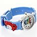 Timermall Thomas Boy's NLG-K-412 the Tank Engine Friends 3d Cartoon Analogue Quartz Blue Rubber Watch