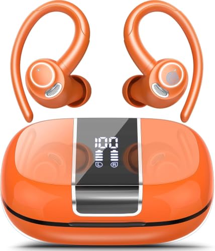 Bluetooth Kopfhörer Sport in Ear Kopfhörer Kabellos Bluetooth mit Ohrbügel