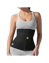 Hot Shapers Corsé de cintura con cinturón caliente, con entrenador de cintura, para entrenamiento de dama