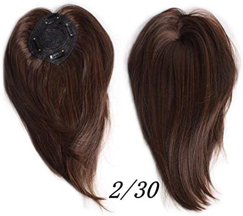 Straight Synthetic Hair Toppers for Thin Hair Women Clips on Hairpiece Toupee Hair Extensions Hairpieces Thick (2/30)