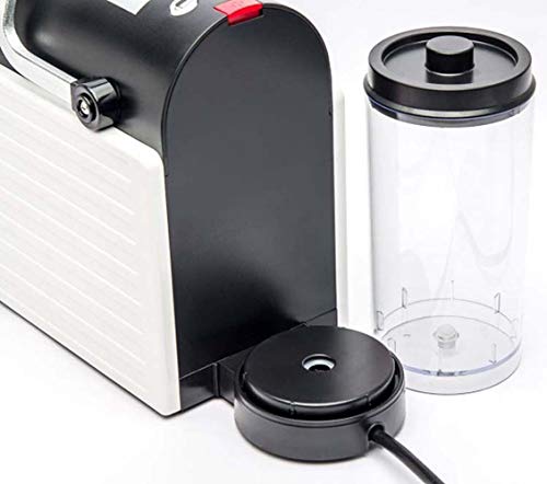 DC Wesley Kaffeevollautomat Espressomaschine Home Office Einknopfstart 37x13x22cm (weiß) – Bild 7