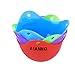 Poached Egg iAnko Set of 4 Food Silicone Egg Poacher Cups for Cooking Eggs with Microwave or Stovetop Egg Cooker – Poach Pods