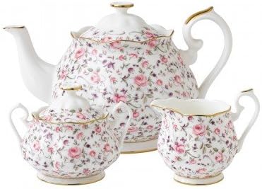 Rose Confetti 3 Piece Tea Set