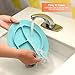 Baby Toddler Feeding Set - BPA Free Silicone Adjustable Bib Plates Bowls Spoons - Divided Plate Suction Bowl & Soft Spoon Teether- Self Feed, Easy Clean,Safe for Children, Waterproof Spill Resistant