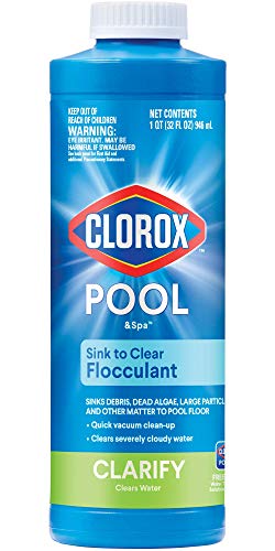 Clorox® Pool&Spa™ Swimming Pool Sink to Clear Flocculant, Sinks Debris, Dead Algae,...