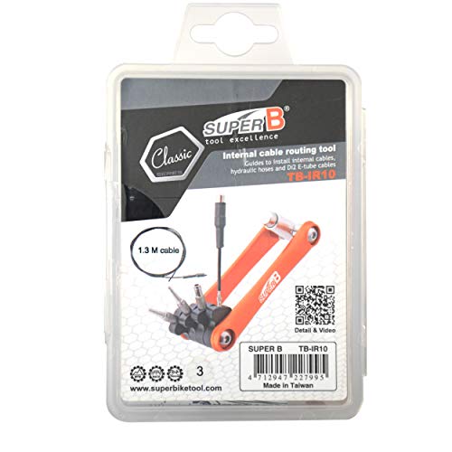 Super B Tb-Ir10 Internal Cable Routing Tool, Orange - Thumbnail 3