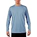 Vapor Apparel Men's UPF 50+ Long Sleeve UV (Sun) Protection Performance T-Shirt Small Columbia Blue
