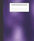 Composition Notebook: Indigo Sage Pattern College Ruled Notebook Lined School Journal