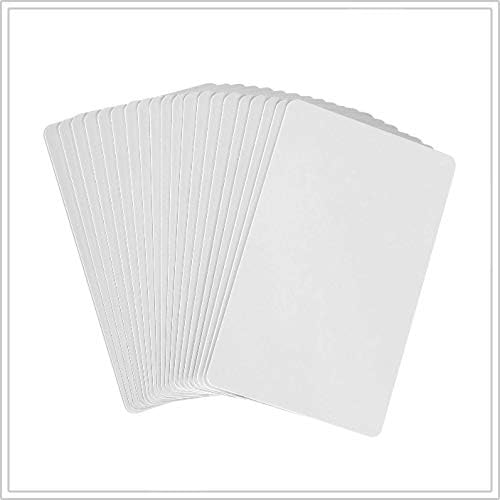 BABIQT 12 pcs NFC Tags NTAG 215 Cards, Blank Printable NFC 215 Card CR80 PVC Card ISO Size, 504 Bytes Memory RFID Card