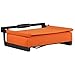 Flash Furniture Grandstand Portable Stadium Seat for Bleachers or Benches, Folding Padded Stadium Chair with Carrying Handle, 500 lb. Weight Capacity, Orange