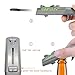 Funny Bottle Opener Cap Gun Launcher Shooter Beer Openers Shoots 5 Meters (gray, 1)