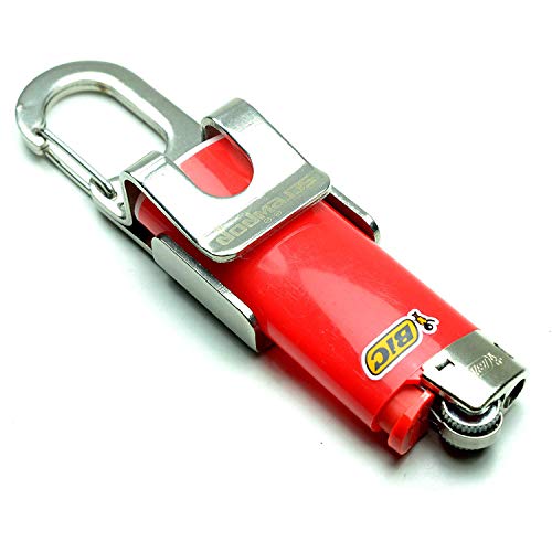 Screwpop Bic Standard FullSize Lighter Holder Keychain Multi Tool with