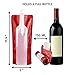 KESWON - Unbreakable Shatterproof Flexible Silicone Wine Glasses + Foldable Plastic Bottle Bags - Drinkware Set for Camping, BBQ Party Cups, Poolside Set of 4 WHITE cups 2 carriers and 1 bottle opener