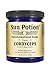 Cordyceps Mushroom Powder 100g by Sun Potion - Certified Organic Extract - Superfood Supplement, Adaptogen, Immune Booster, Recovery, Energy Support