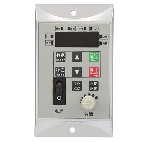 VFD 1HP Single to Single Phase Adjustable Variable Frequency Speed Motor Drive Inverter Converter CNC 220V 0.75KW