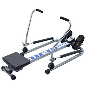 CWYPC Rowing Machines For Home Use, Indoor Rower Hydraulic Rower Trainer, Adjustable Resistance, Hd Data Display, Maximum Load 140kg, Suitable For Home Fitness Exercise