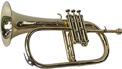 NEW YEAR NASIR ALI Flugel Horn 3 Valve, Bb (BRASS) - Thumbnail 5