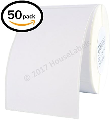 50 Rolls; 350 2.25" x 4" Direct Thermal Labels per Roll Compatible with Zebra/Eltron- 2.25 x 4 Labels (2-1/4" x 4") - BPA Free!