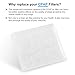 30 Pack CPAP Filters for ResMed - Premium Moocoo Disposable Universal Replacement CPAP Filter Supplies for ResMed AirSense 10 - ResMed AirCurve 10 - ResMed S9 - AirStart - Series CPAP Machines