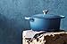 Le Creuset LS2501-286MSS Signature Enameled Cast-Iron Round French (Dutch) Oven, 7-1/4-Quart, Marine