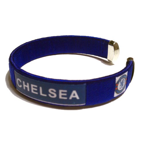 Chelsea FC Team Logo English Soccer Bracelet Wristband