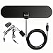 TV Antenna Digital HDTV Indoor Antenna 50 Miles Range with Amplified 13.1ft High Performance Coax Cable