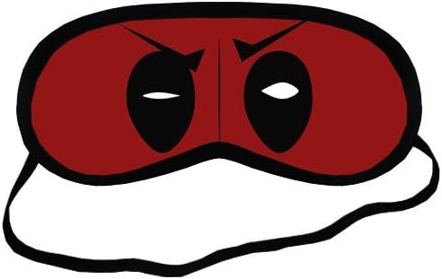 Personalise Custom Deadpool-Hero Sleeping Mask Best Comfortable Sleeping Eye Cover Great for Travel Rest And Meditation Shift Work Sleep
