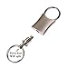 Mudder Metal Keychain Pull Apart Quick Release Detachable Key Rings, 2 Pack