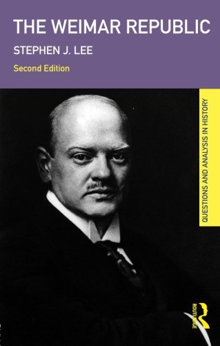The Weimar Republic Questions And Analysis In History 0415473225 