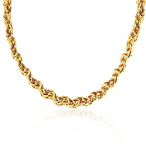 Halukakah Men's 18k Real Gold Plated 