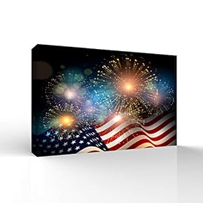 for Living Room Bedroom Home Artwork Paintings Independence Day