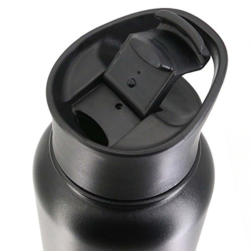 TOPOKOWide Mouth Flip Lid Replacement For Hydro Flask Flip Lid, Sports Lid, Thermos Lid | Fits Hydro Flask & TOPOKO Wide Mouth Water Bottles (Wide Mouth 2.2" Diameter Mouth)