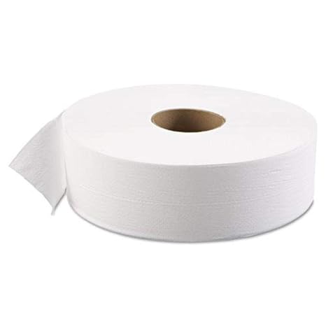 Boardwalk Bwk 6103 4000' Length, 12" Width 1-Ply Jrt Jumbo Roll Toilet Tissue (749507061038)