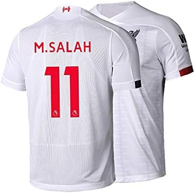 Mens M. Salah Jersey 11 Away Adult 2019/20 Soccer Liverpool Mohamed