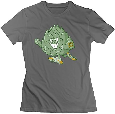 EnHui Women's Scottsdale Community College mascot Organic Cotton Tshirt XS DeepHeather