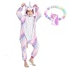 Eenhoorn onesies voor kinderen, uniseks, eendelige pyjama, cosplay kostuum, cadeau voor meisjes