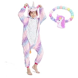 Eenhoorn onesies voor kinderen, uniseks, eendelige pyjama, cosplay kostuum, cadeau voor meisjes