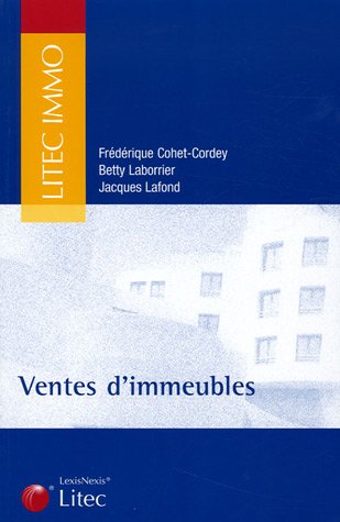 Ventes d'immeubles