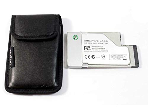 Creative ExpressCard Sound Blaster X-Fi Xtreme Audio Notebook-70SB071000000