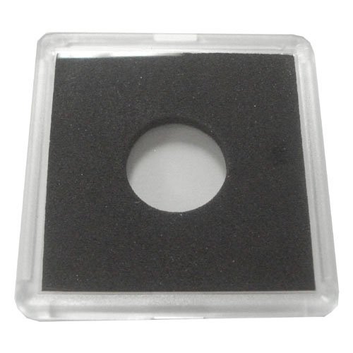 2x2 Plastic Coin Holder with Black Insert - Dime (25 Holders)
