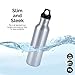 Neiko 71010 Stainless Steel Sports Water Bottle with Wide Mouth, 0.75L | BPA Free