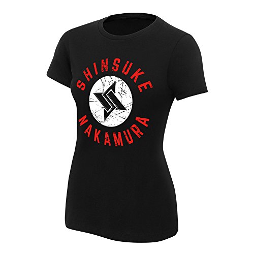 Wwe authentic wear wwe shinsuke nakamura the artist women s t-shi…