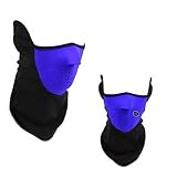 Doinshop Blue Anti Cold Mask Winter Warm Neck Face Mask Paintball Bicycle Bike Motorcycle